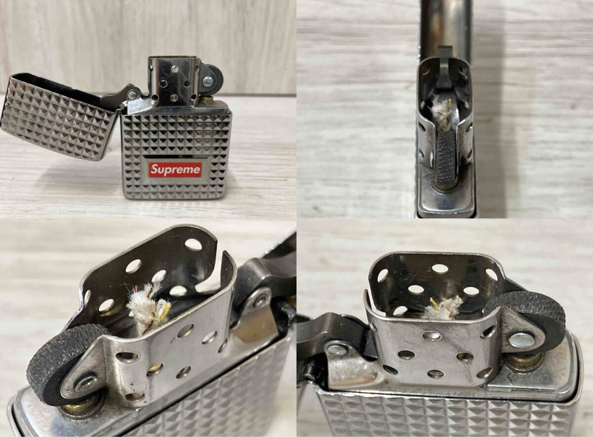 zippo supreme シュプリームDiamond Cut Lighter