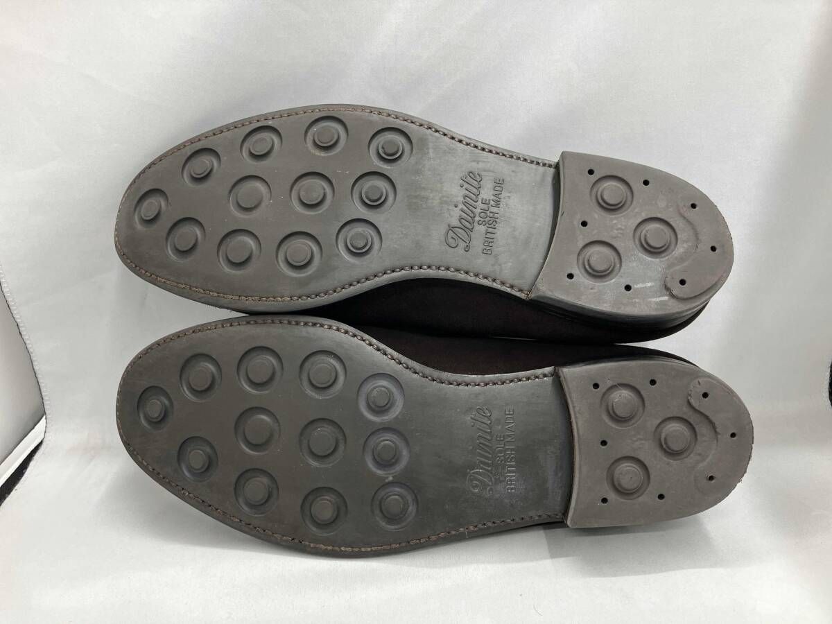  beams F ビームズ ローファー タッセル ブラウン スウェード サイズ 27 5 cm ローファー ブーツ 革靴