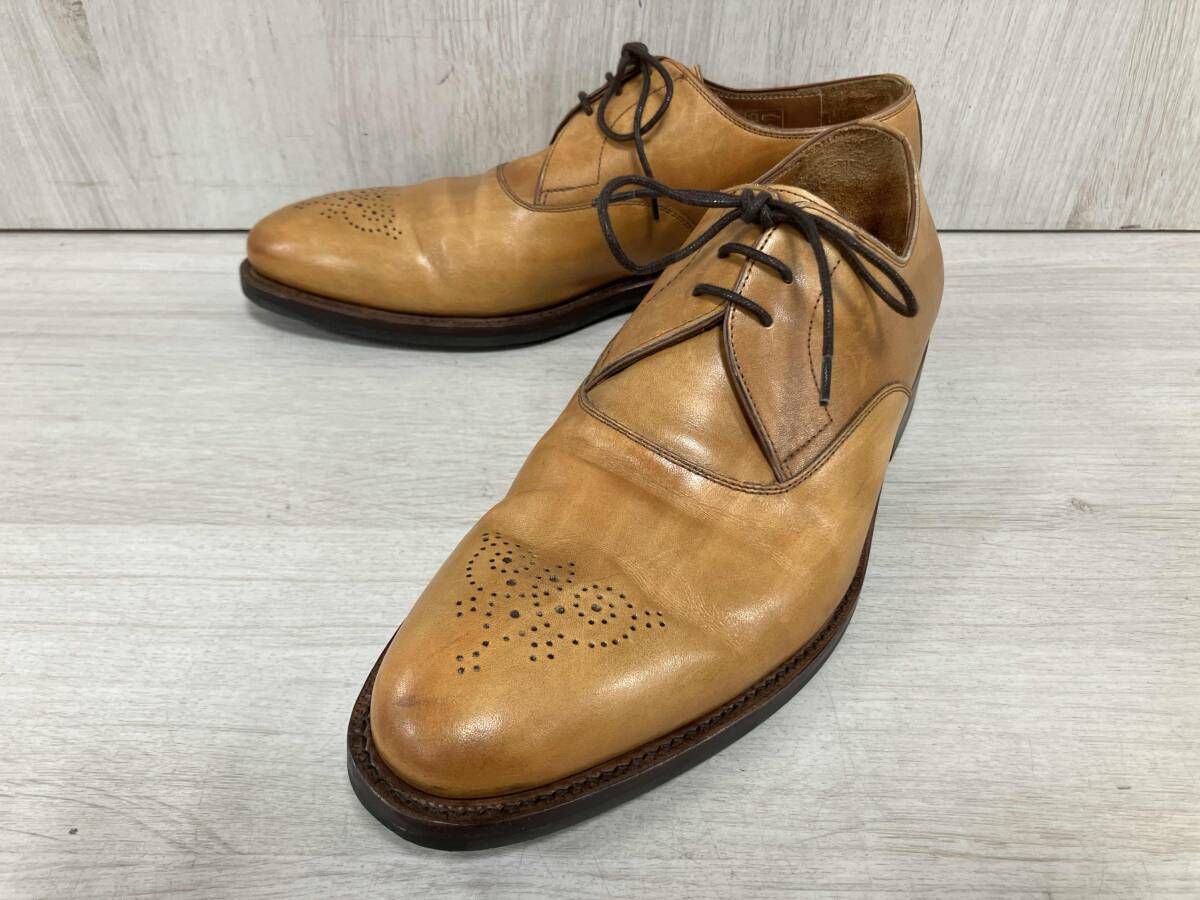 Jalan Sriwijaya|ジャランスリウァヤ|ドレスシューズ|メダリオンシューズ|ライトブラウン|UK 8|98446
