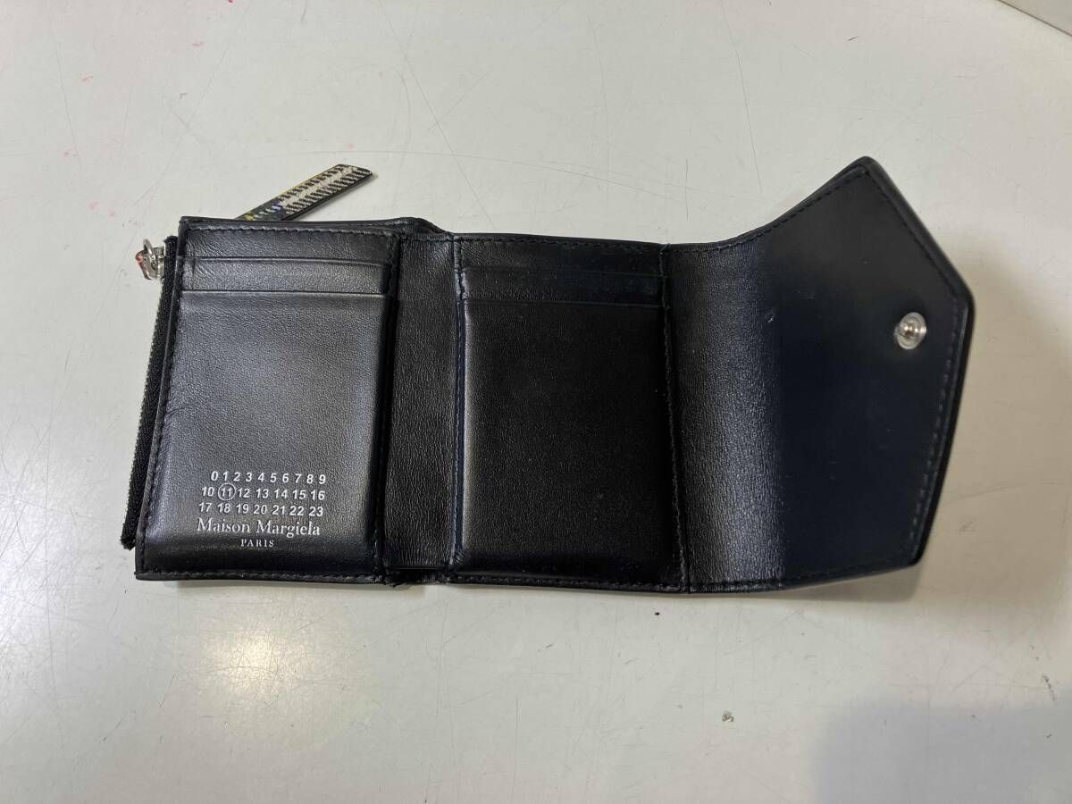 Maison Margiela 三つ折り財布 メゾンマルジェラ チェック