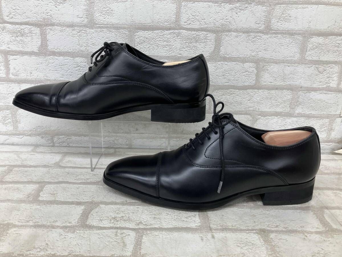 REGAL worth collect ion NC 23 C リーガル メンズ ブラック ドレスシューズ ストレートチップ レザー ビジネス 通勤 シューキーパー付き