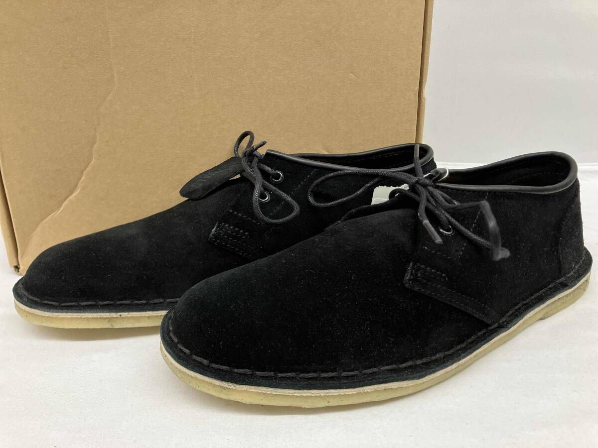 Clarks クラークス スニーカー ブラック スウェード 26105215 24.5cm