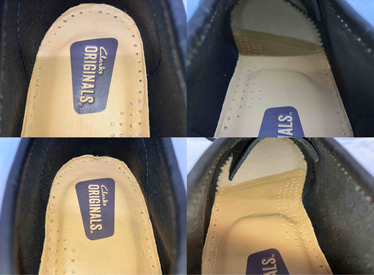 Clarks クラークス スニーカー ブラック スウェード 26105215 24.5cm