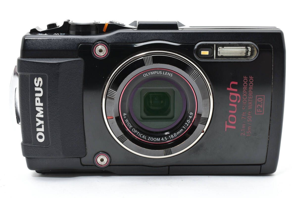  オリンパス OLYMPUS STYLUS TG 4 Tough ブラック コンパクトデジタルカメラ コンパクトデジタルカメラ デジタルカメラ