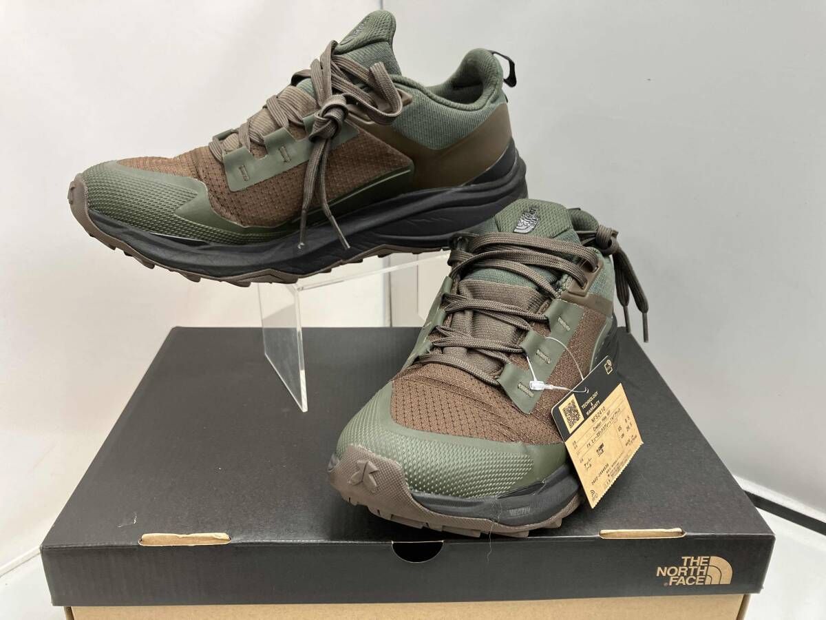 THE NORTH FACE ノースフェイス NF 52410 Creston Hike WP スニーカー サイズ26 5㎝ カーキ