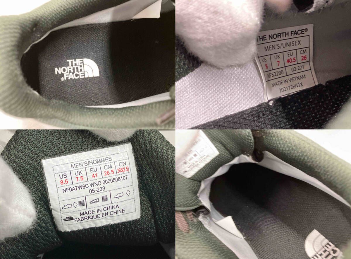 タグ付き♥ THE NORTH FACE | ノースフェイス NF 52410 Creston Hike WP スニーカー サイズ26.5㎝ カーキ シャツ サイズ展開