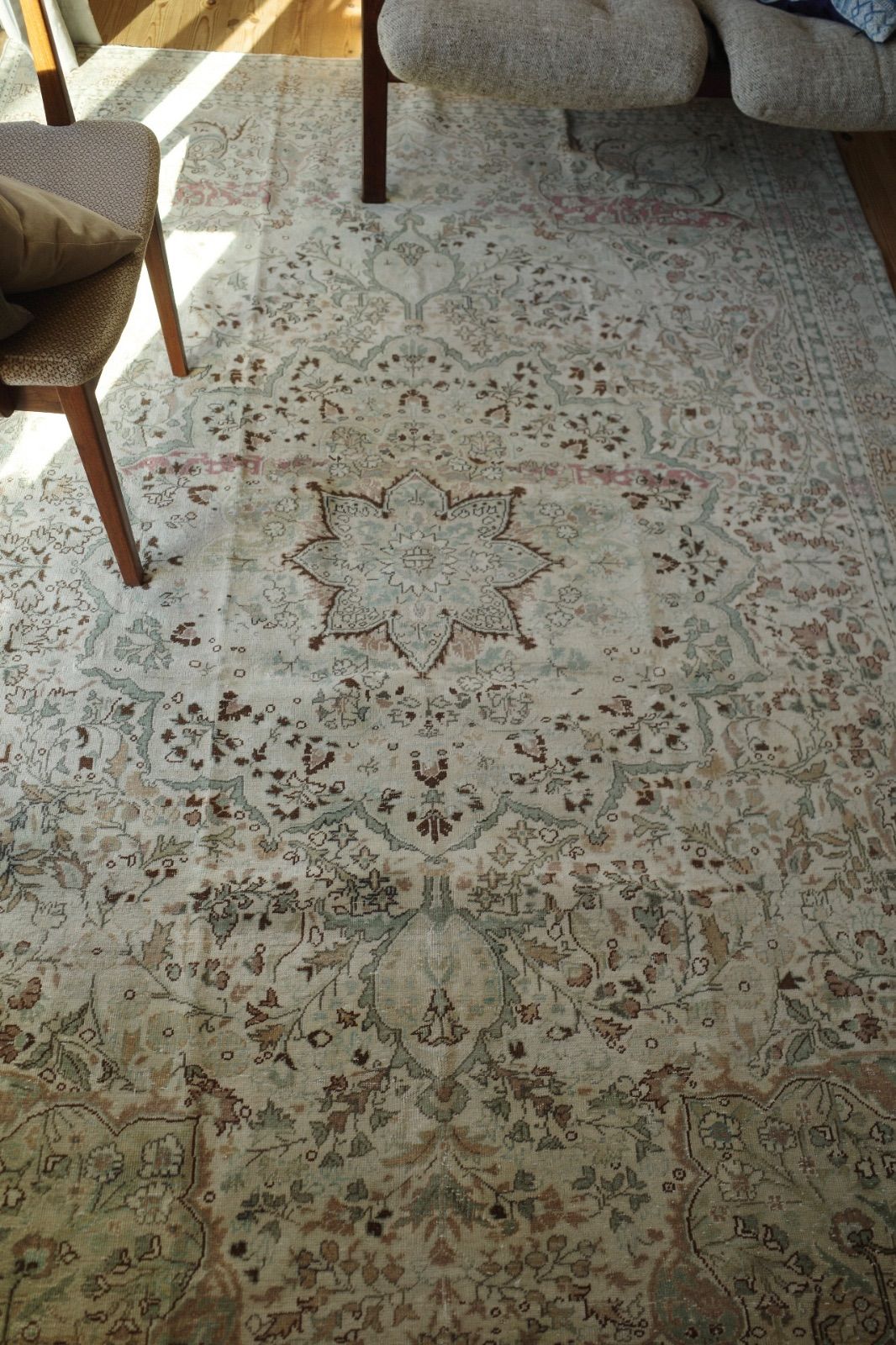 超大判 トルコ カイセリ ヴィンテージラグ