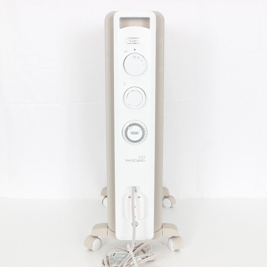 美品】デロンギ ヴェルティカルド RHJ21F0812-WH オイルヒーター