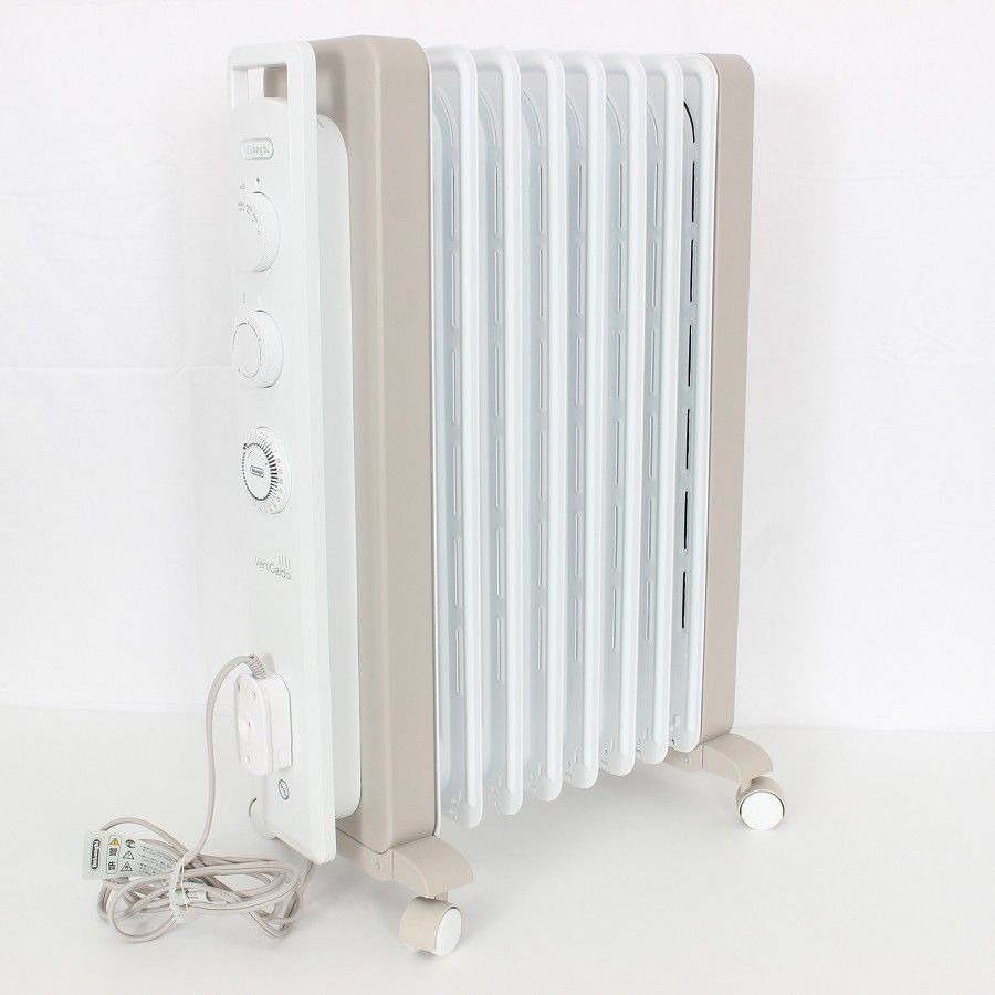 美品】デロンギ ヴェルティカルド RHJ21F0812-WH オイルヒーター