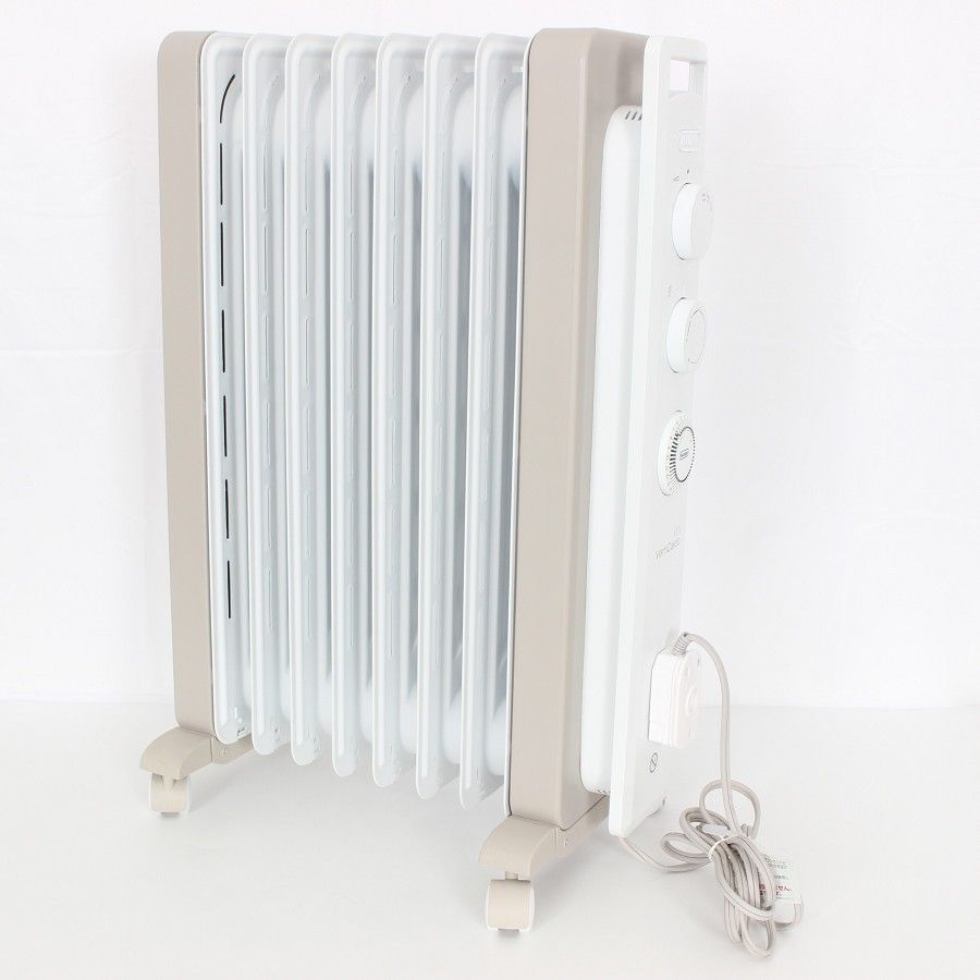 美品】デロンギ ヴェルティカルド RHJ21F0812-WH オイルヒーター