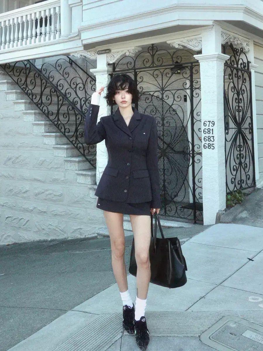 PALE JADE Joe Striped Set Up セットアップ