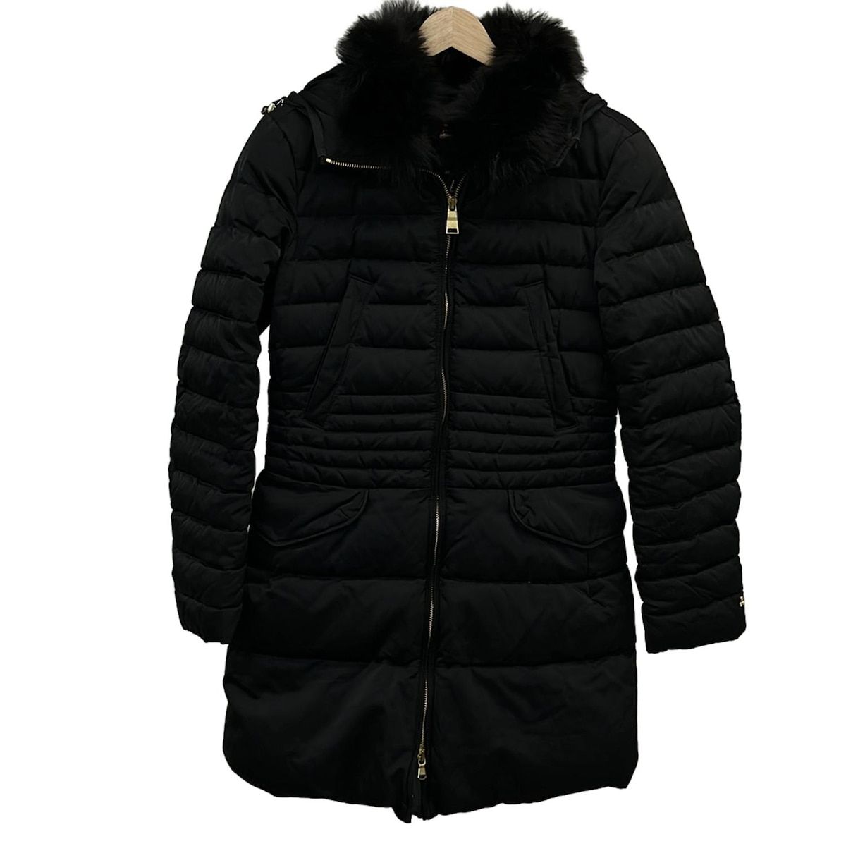 PEUTEREY(ピューテリー) ダウンコート サイズ42 L レディース 黒 冬物