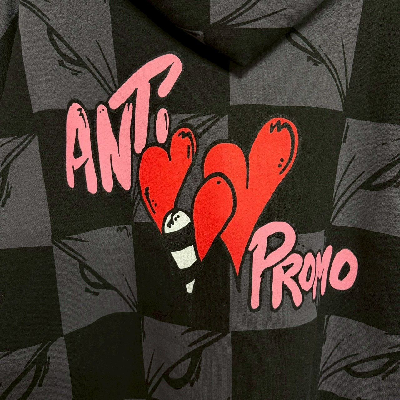 ANTI PROMO MATTY BOY アンチプロモ マッティボーイ 黒 ブラック 格子