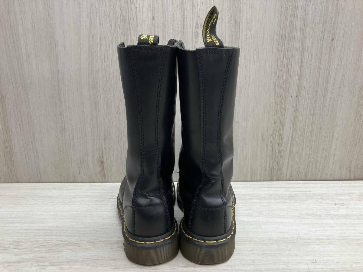 Dr.Martens ドクターマーチン ロングブーツ 14ホール ブラック イングランド製 サイズ24 cm 箱なし