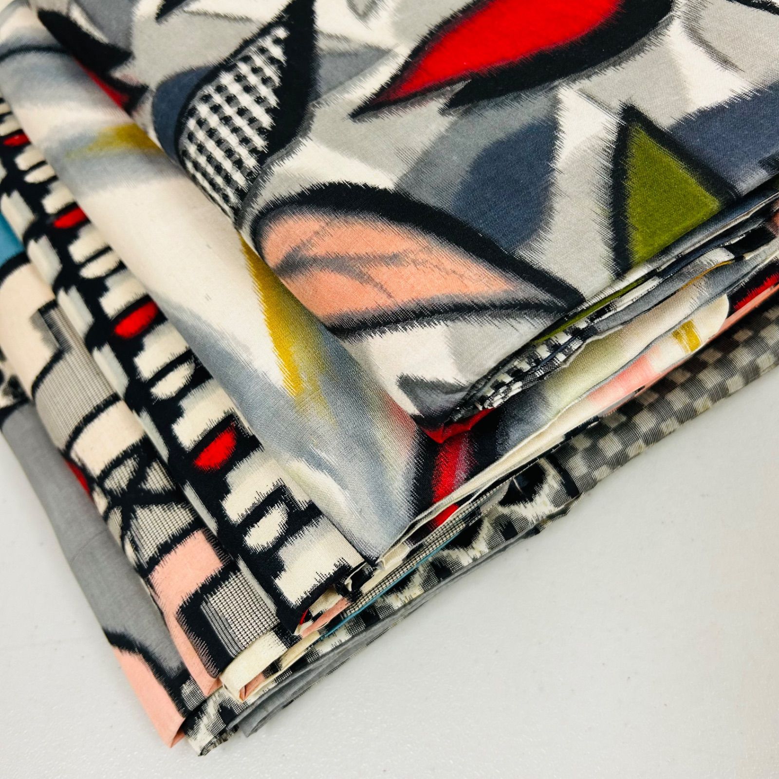 アンティーク 銘仙 着物 5着 着物まとめ売り リメイク材料 m-575