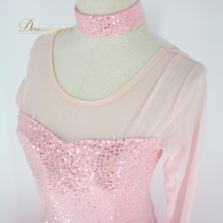 社交ダンス 衣装 ドレス ワンピース パーティ衣装 女性用 オールシーズン ピンク系 Create Sun クリエイトサン 派手 光沢感 上品 おしゃれ ダンス 発表会 決めポーズ フ スカート 着心地 軽量 ストレッチ 薄手