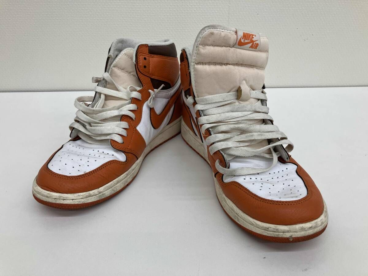 NIKE ナイキ D09369-101 スニーカー 29cm オレンジ ホワイト メンズ