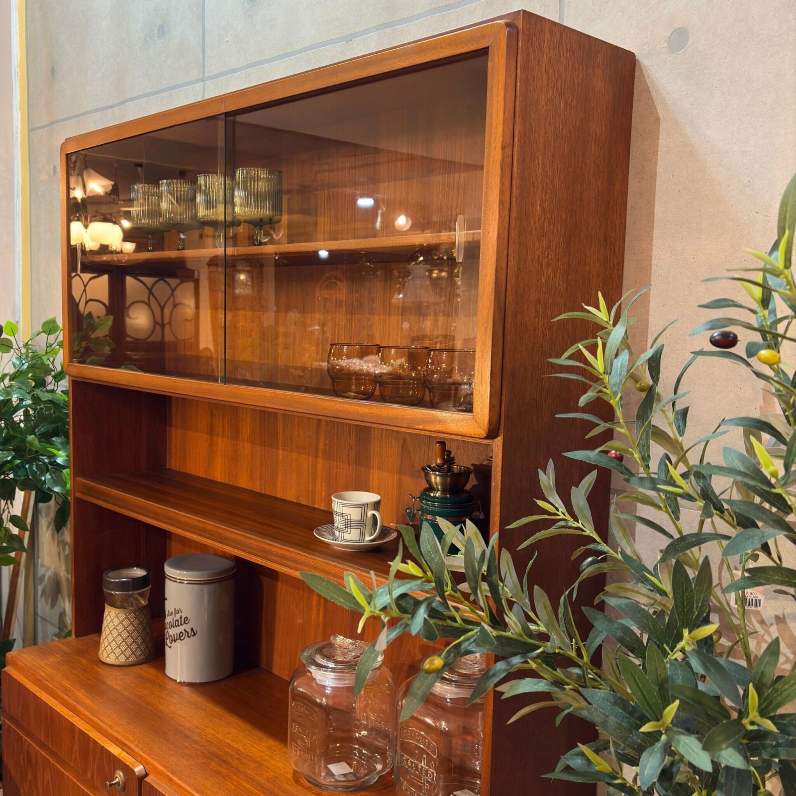 VINTAGE】A.H.McIntosh マッキントッシュ キャビネット H170cm