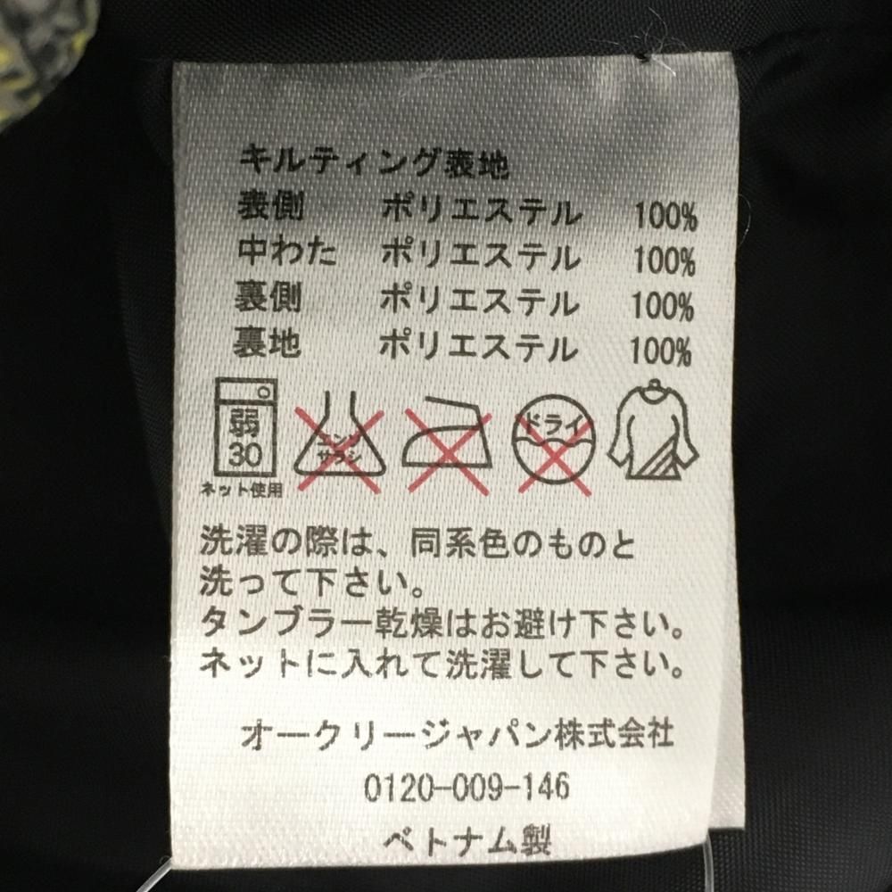 超美品】オークリー 中綿ベスト カーキ×イエロー カモフラ調 迷彩