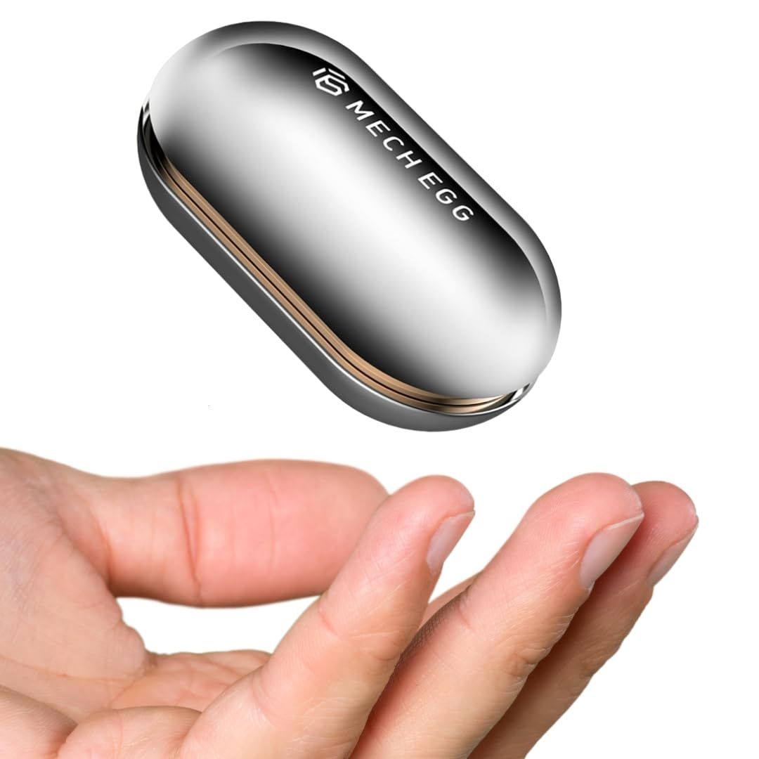 YOSHICA メカニカルエッグ 金属製 フィジェットスライダー フィ