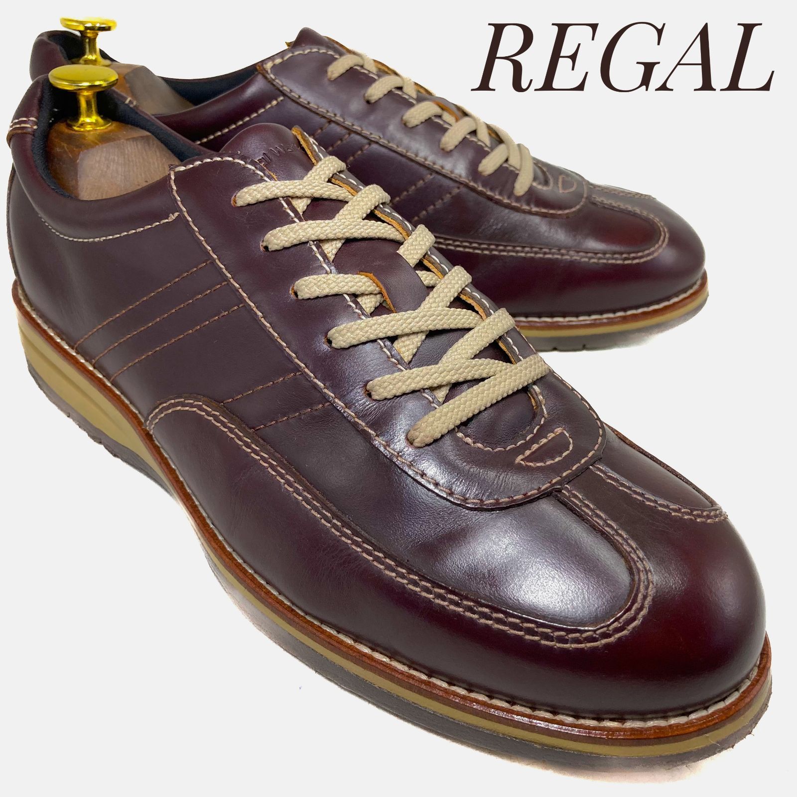 REGAL リーガルウォーカー レザースニーカー 313W Walk Stride® 3D
