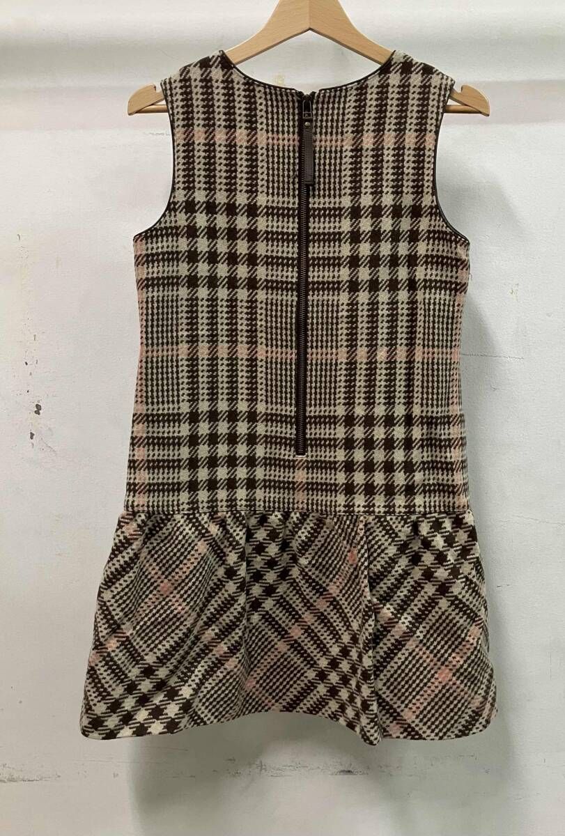 BURBERRY バーバリー BLUE LABEL ブルーレーベル チェック 総柄 ウール