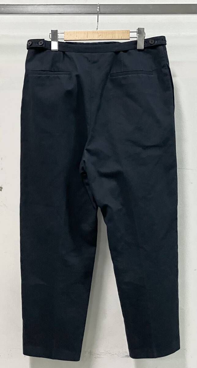 Jill sander ジルサンダー グルカパンツ 綿パン スラックス サイズ48 19 SS コットン ネイビー イタリア製