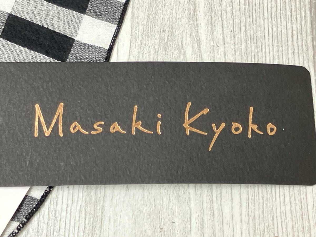 M.&KYOKO エムアンドキョウコ ストール ブラック ホワイト - メルカリ