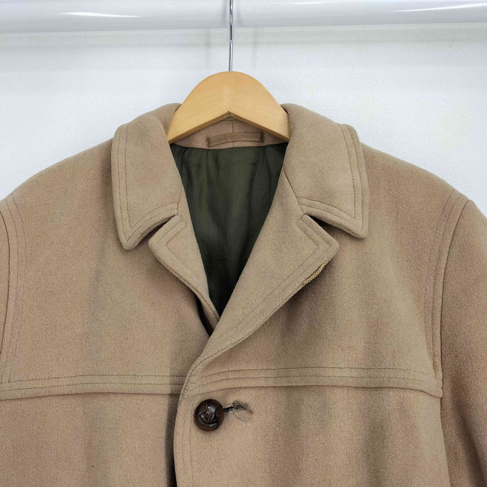 ユーズドフルギ USED古着 LODENFREY 60-70S ウール くるみボタン