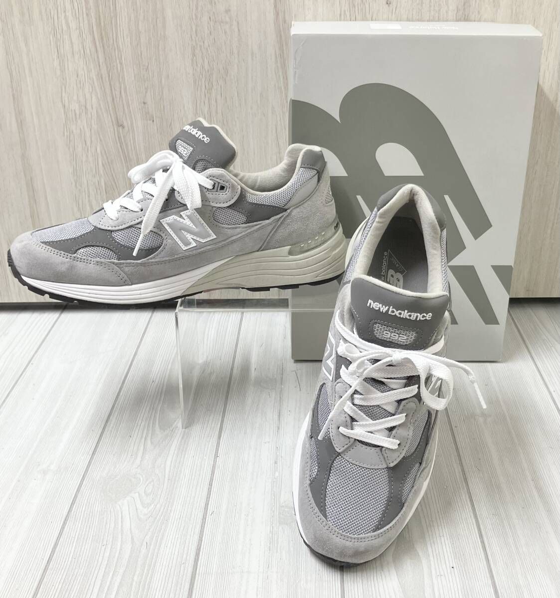 New Balance U992GY US10.5 28.5cm新品 New Balance U992GY ニュー バランス スニーカー 28.5cm US10.5 UK10