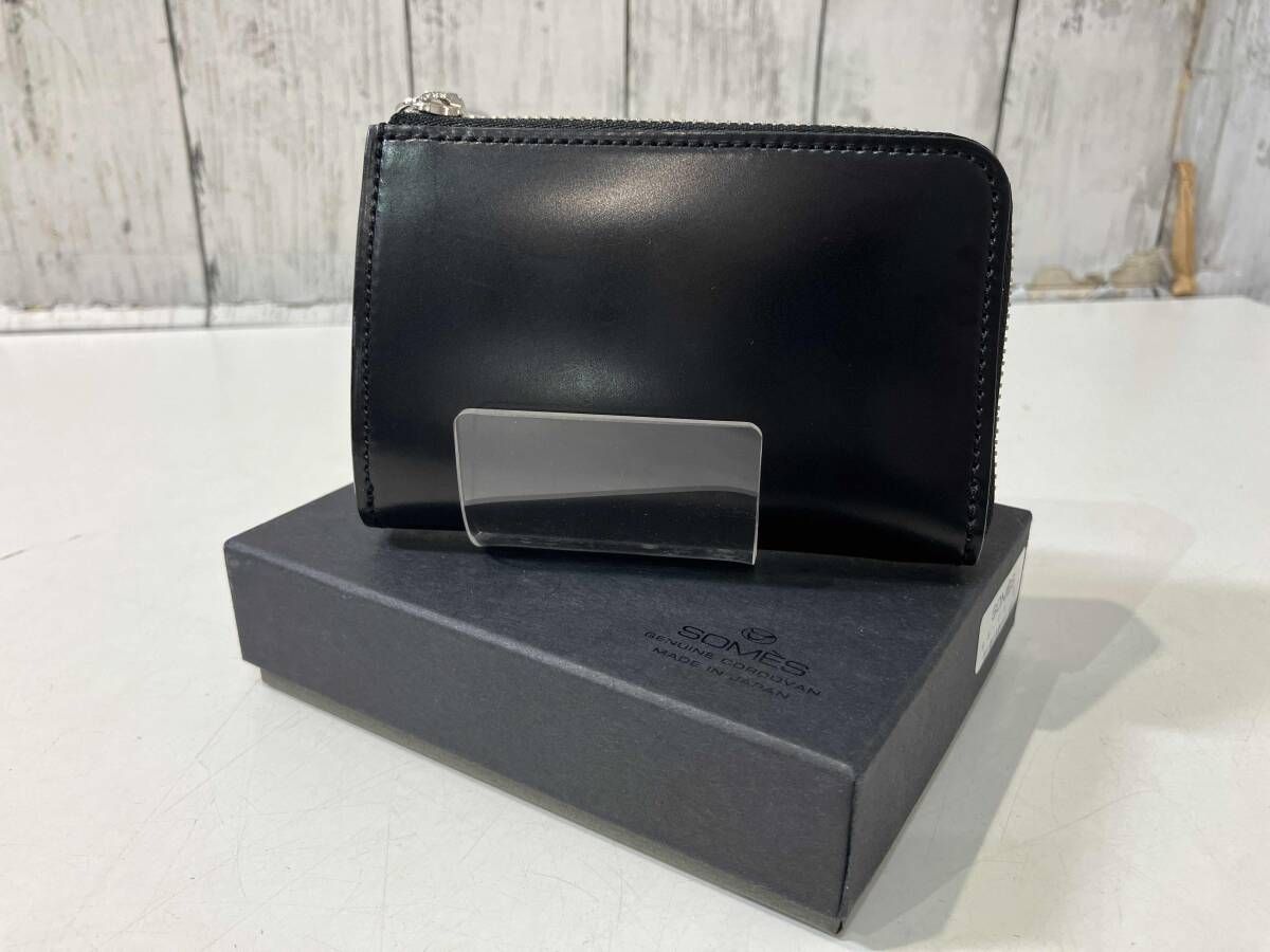 somes saddle ソメスサドル ディアマン コインケース DM-04 ブラック レザー 本革