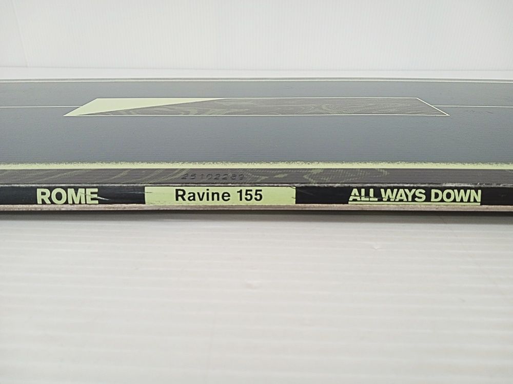 スノーボード ROME Ravine ロームラヴィーン ROME RAVINE 24'-25' 155