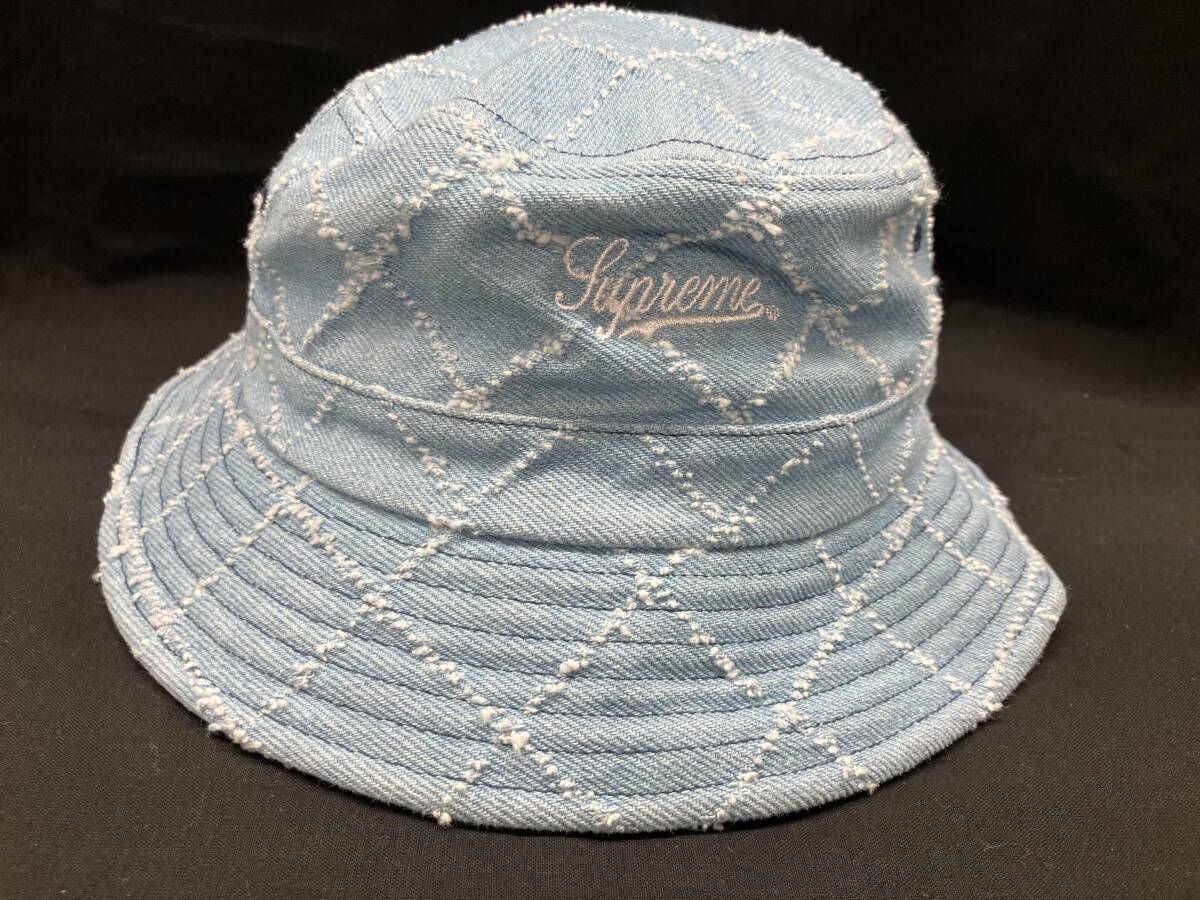 【1回のみ着用】シュプリーム バケットハット デニム Supreme（シュプリーム） [期間限定ポイント15倍！] 新品 SUPREME
