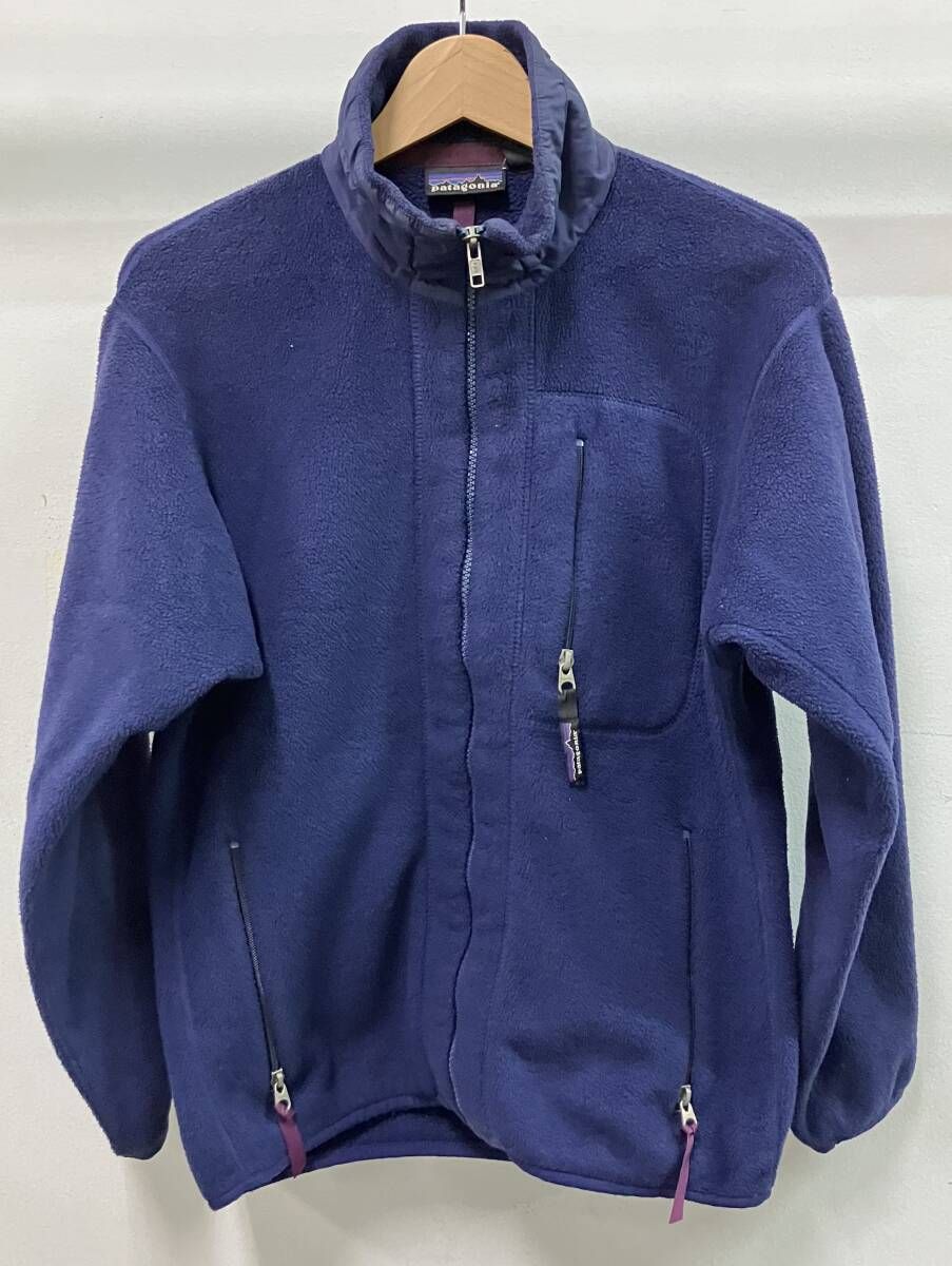 patagonia フリースジャケット 青 メンズ XS パタゴニア 25700