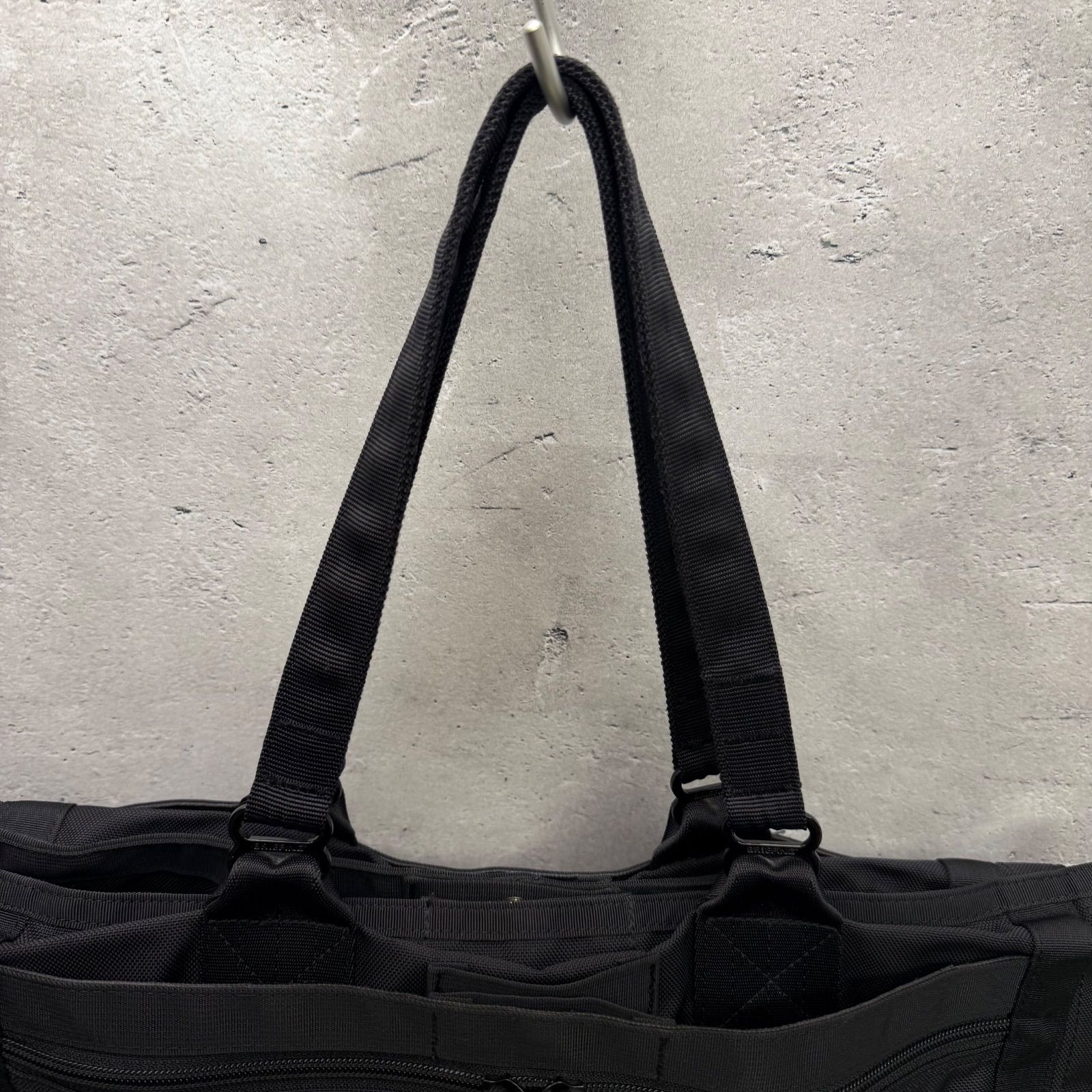 【美品】BRIEFING×BEGIN×UA トートバッグ　黒 BRIEFING ブリーフィング × UA × Begin THE TOTE 完売品 ブラック