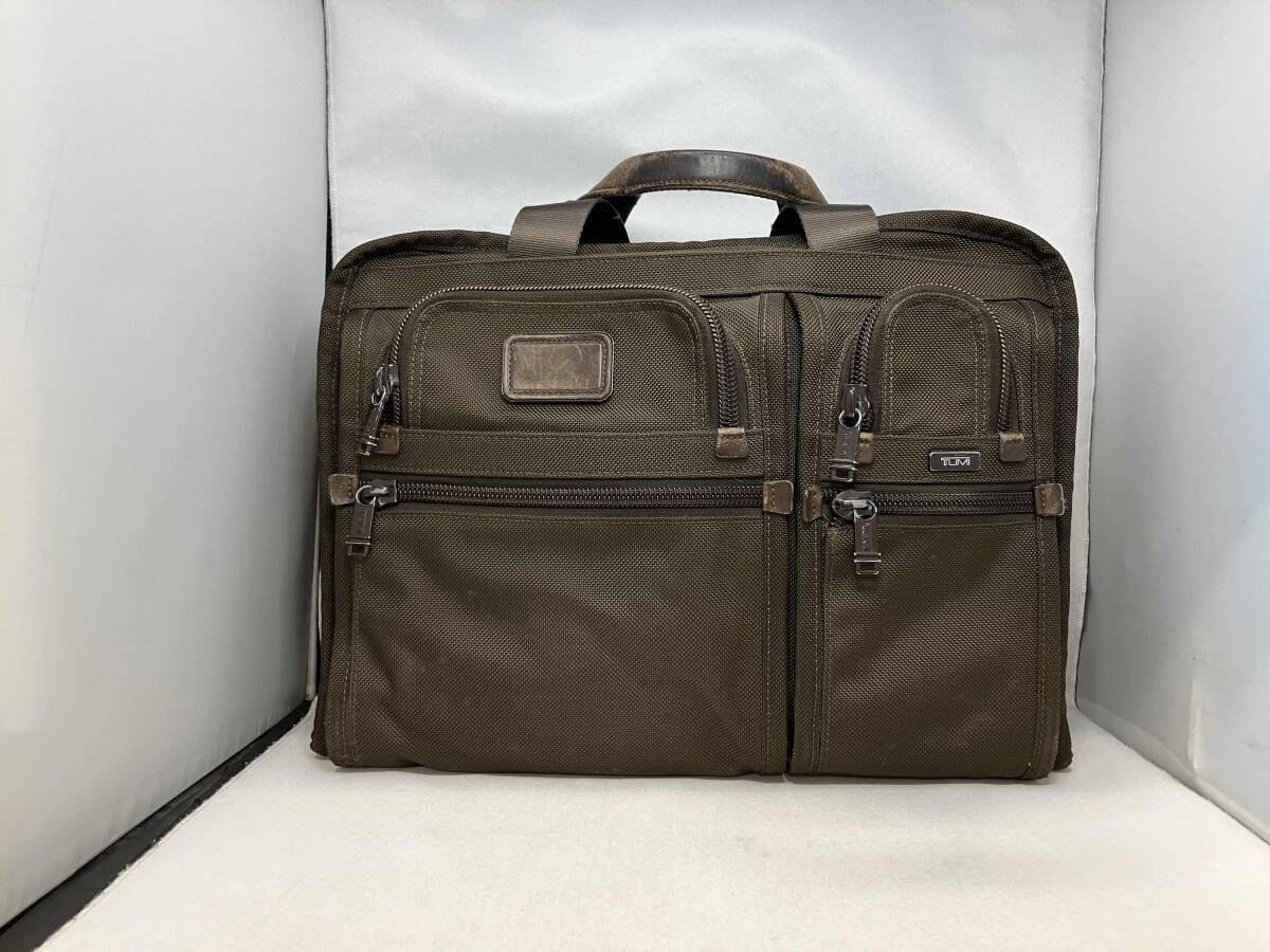 TUMI ブリーフケース ブラウン brown 茶