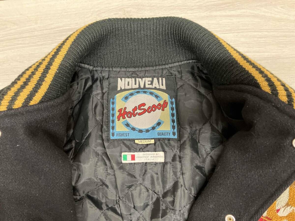 Hot Scoop ホットスクープ スタジャン Mサイズ ビンテージ ワッペン