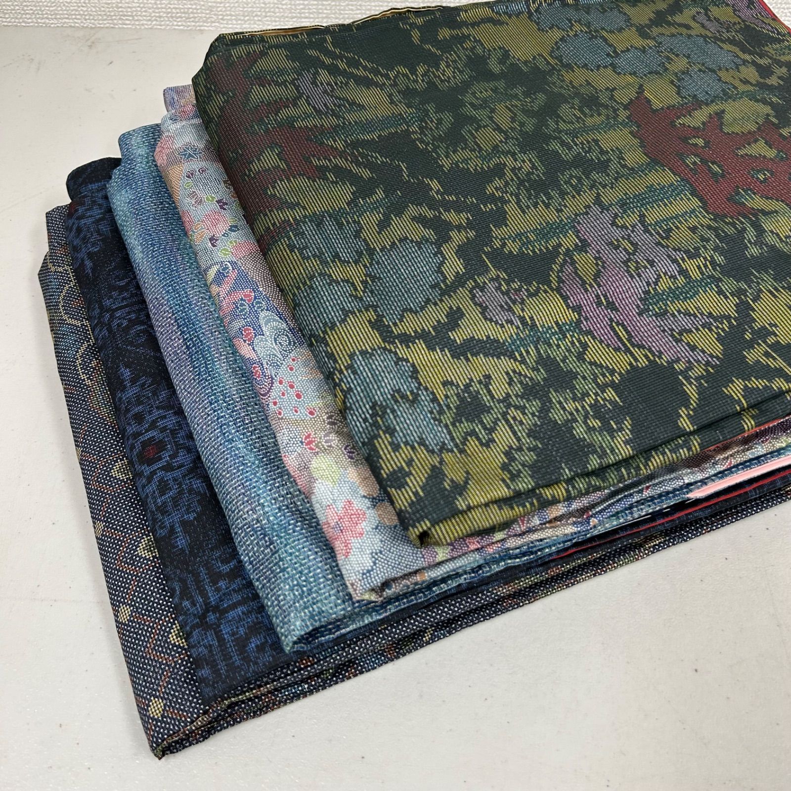 大島紬 着物 正絹 5着 着物まとめ売り リメイク材料 m-580 - メルカリ