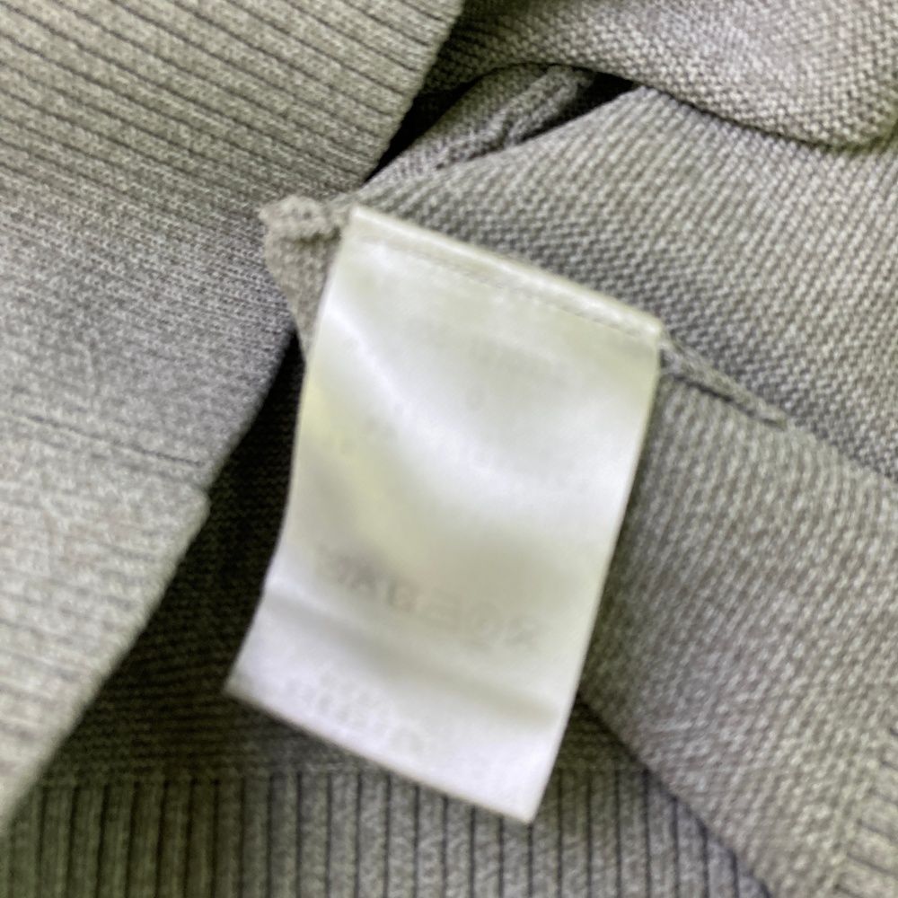 サイズ：0 PEARLY GATES パーリーゲイツ 長袖 ニットセーター グレー系