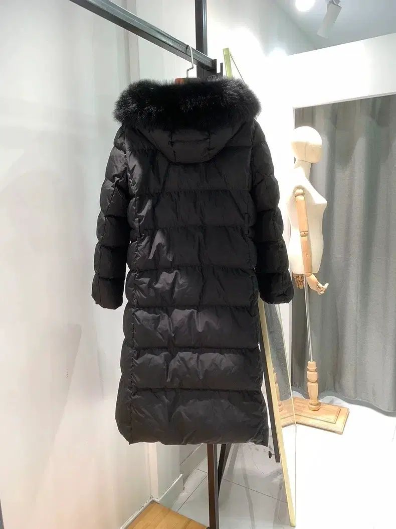 レディース グースダウン ロングダウンジャケット