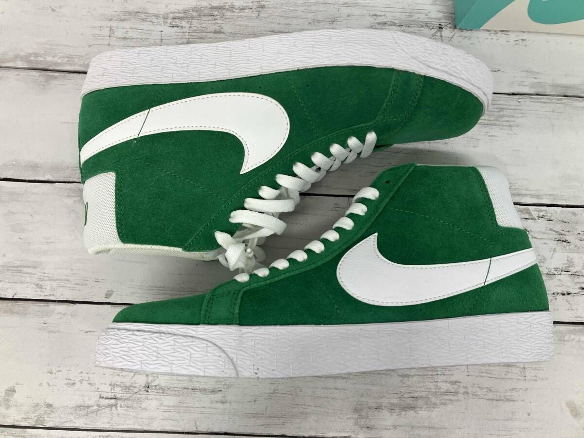 NIKE／SB ZOOM BLAZER MID ／864349-311／スニーカー／27cm／グリーン
