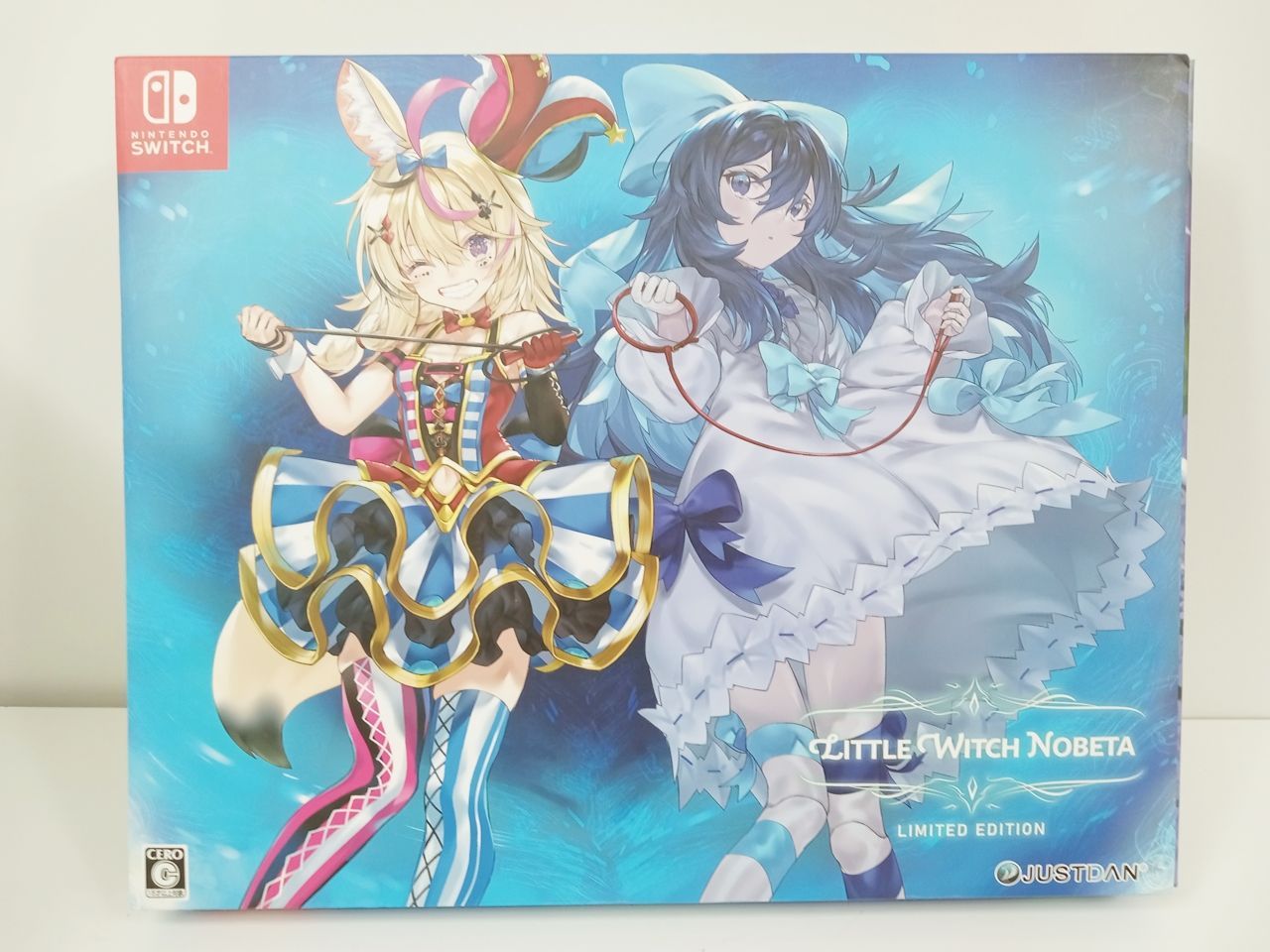 Nintendo Switch ソフト JUSTDAN ジャストダン Little Witch Nobeta