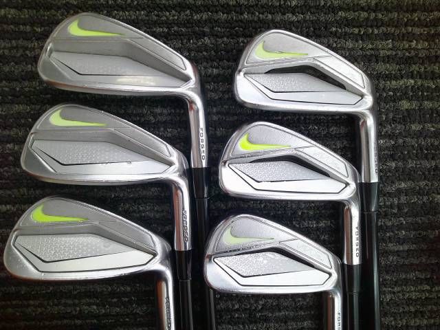 中古 アイアンセット ナイキ Vapor Pro Combo/PROJECT X LZ ALL BLACK