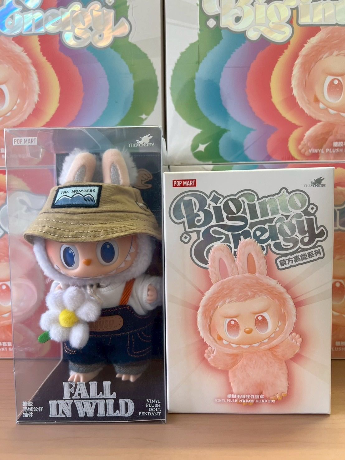 POP MART THE MONSTERS FALL IN WILD エナジー ぬいぐるみペンダント セット