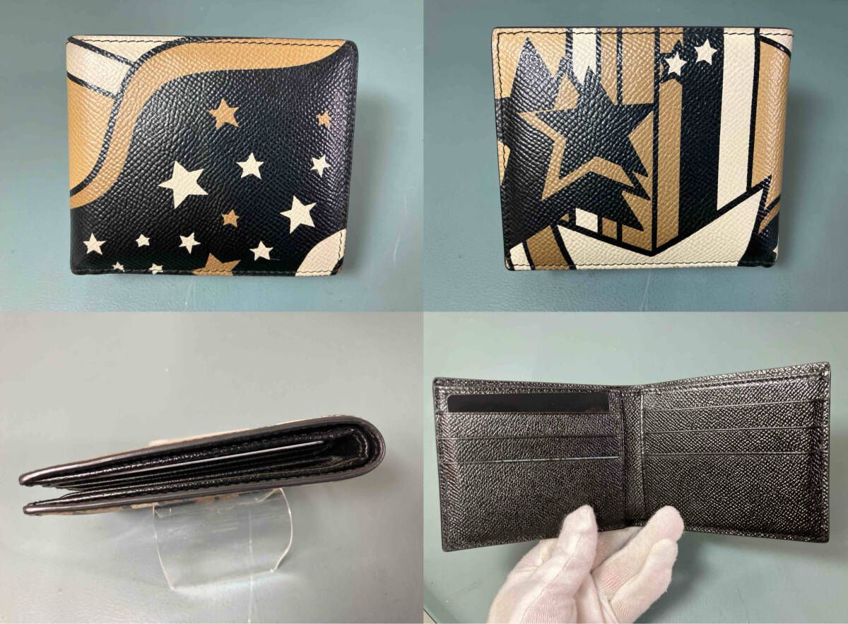 箱あり DOLCE - GABBANA|ドルチェ-ガッバーナ|二つ折り財布|レザー|AK 443