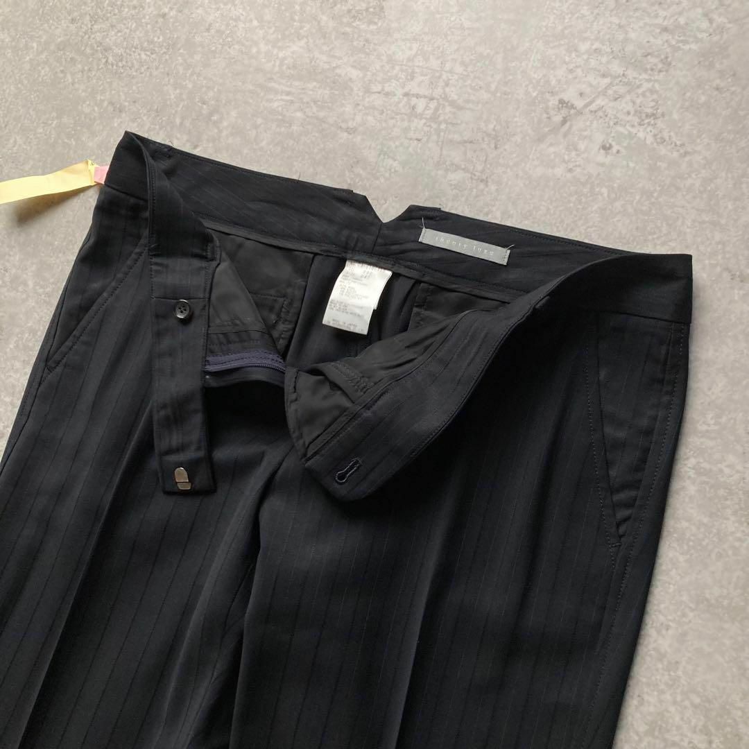 セオリーリュクス パンツスーツ ストライプ テーラードジャケット