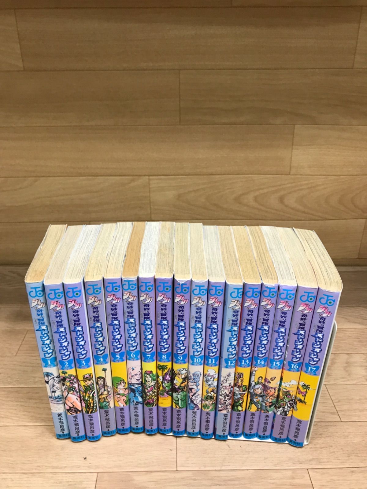 ジョジョリオン 8冊 1～27巻 STEEL BALL RUN 1～24巻 ストーンオーシャン 1～17巻 全巻セット 合計68冊 荒木飛呂彦 IP 27 F S 4