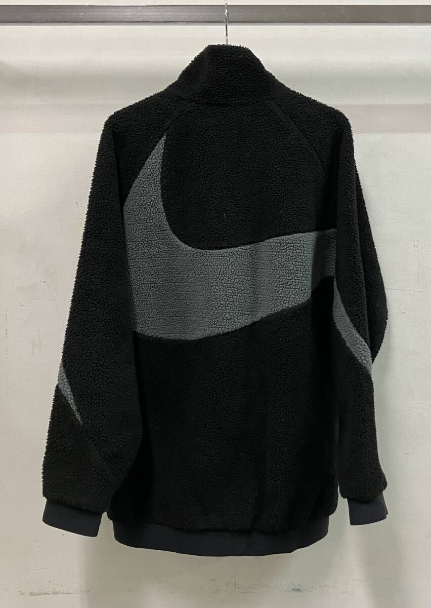 NIKE ナイキ AS M NSW SYNFL SWOOSH BOMBER JACKET ボンバージャケット ジャケット リバーシブル スポーツ ロゴ サイズS ブラック グレー