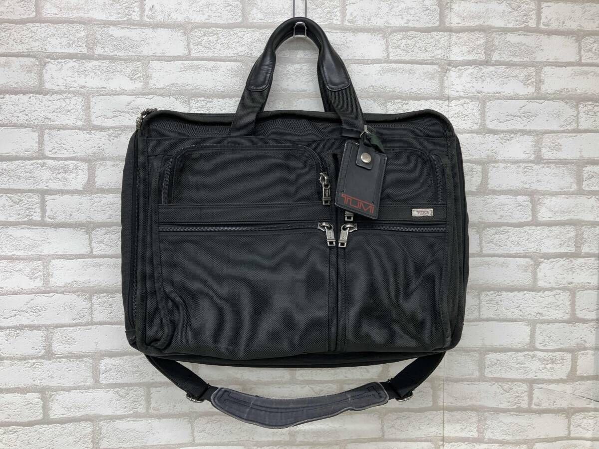 TUMI トゥミ エキスパンダブルオーガナイザー メンズブラック ブリーフケース ビジネスバッグ 通勤 ビジネス