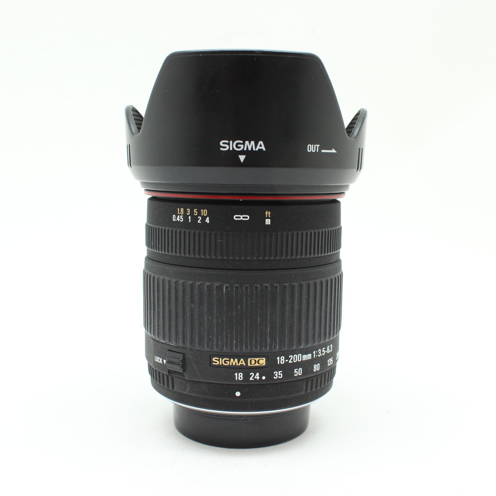 シグマ 18-200mm F3.5-6.3 DC デジタル専用 ペンタックス用 シグマ
